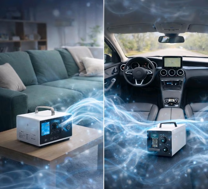 Ozonierung der Wohnung und des Hauses