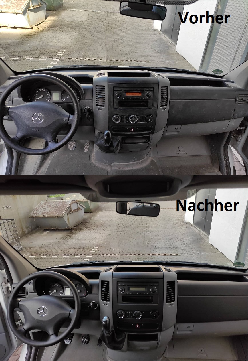 Innenreinigung für Lieferwagen & Transporter