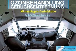 Ozonbehandlung für Autos